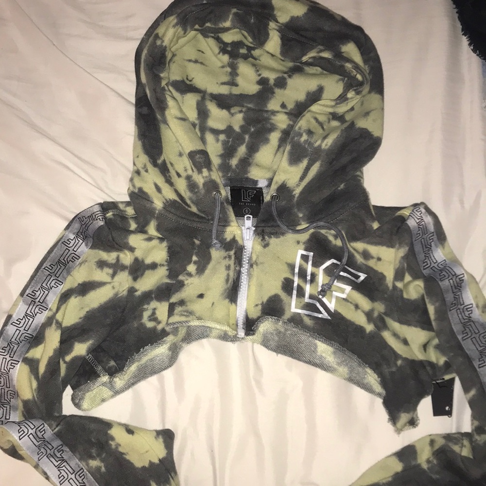 LF cropped hoodie